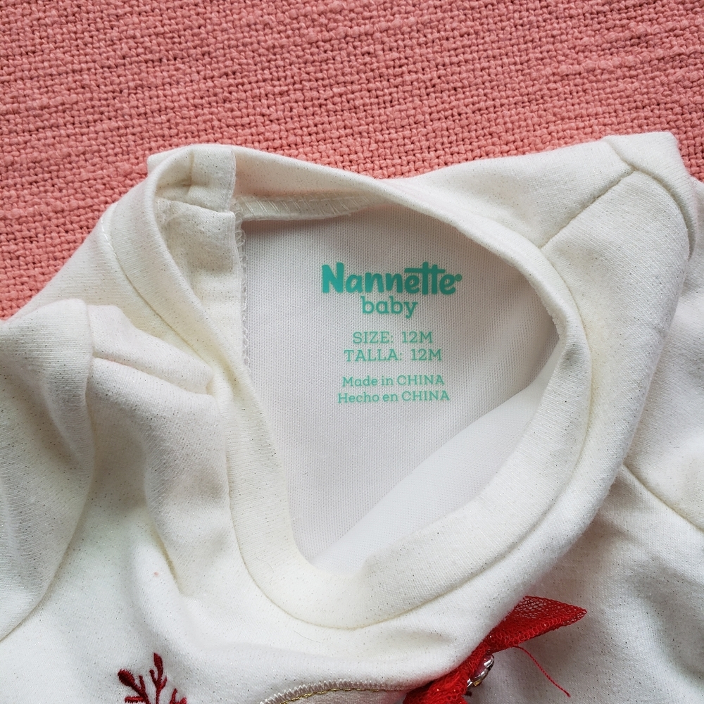 Nannette Baby Christmas Outfit / 12 months - Picture 7 of 7